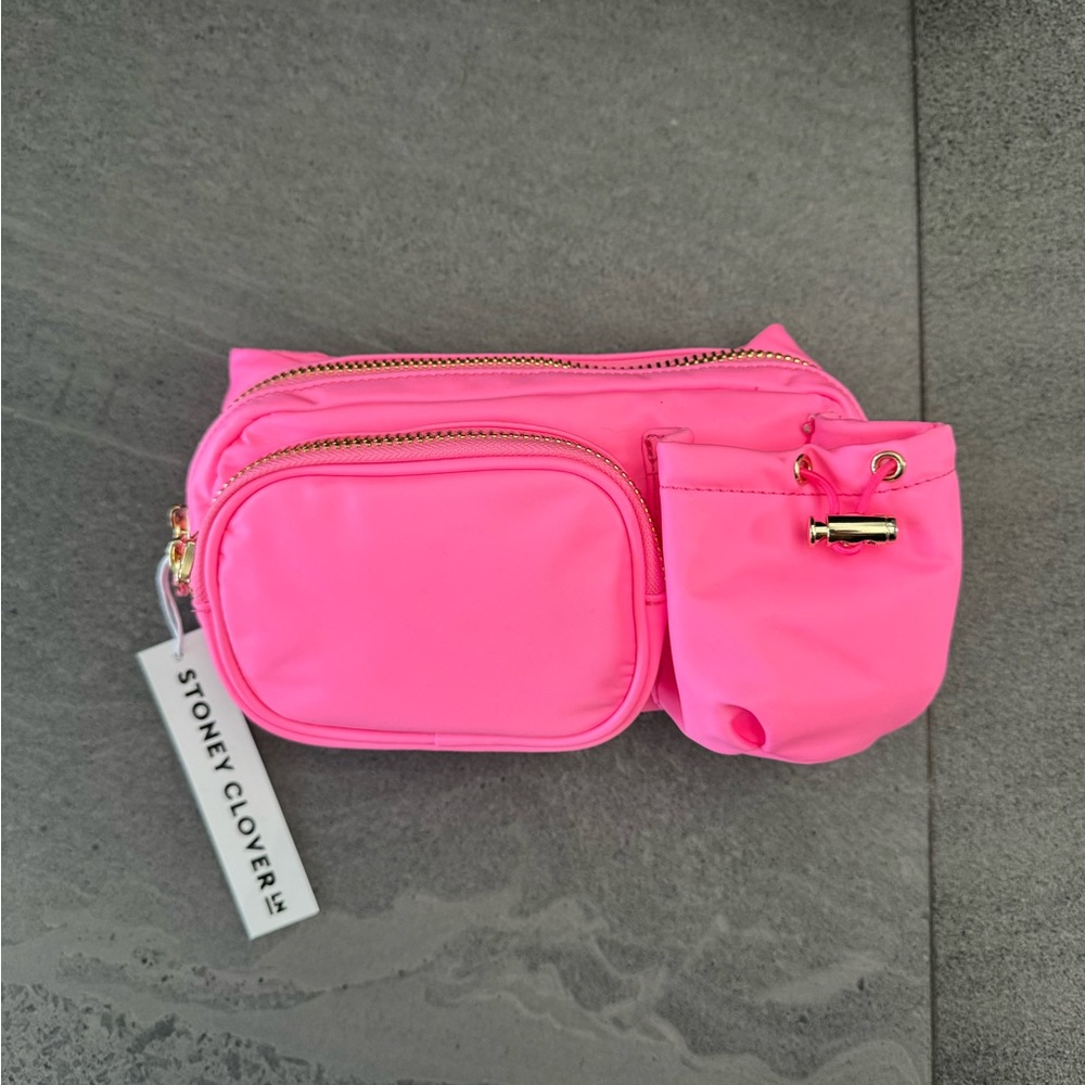 Stoney Clover Lane Pink Belt Bag